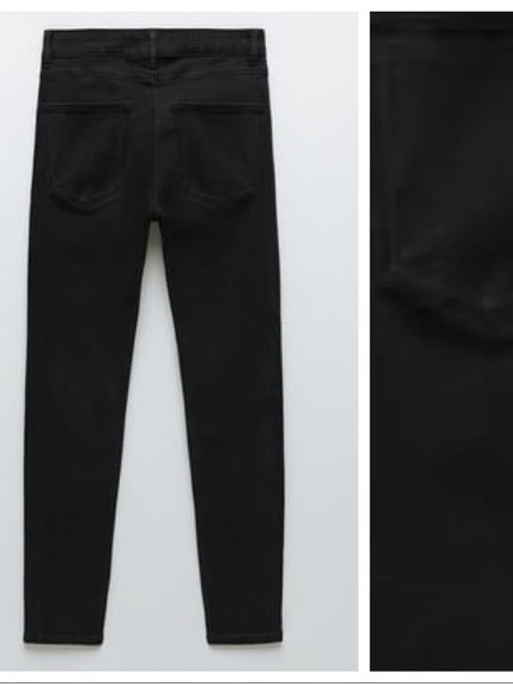 Zara RIPPED SLIM JEANS - Picture 2 of 2